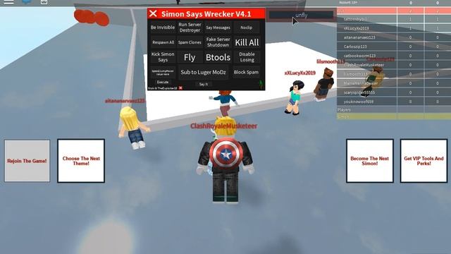 Trolling people with exploits in roblox super simon says! Roblox exploiting #1 смотреть онлайн