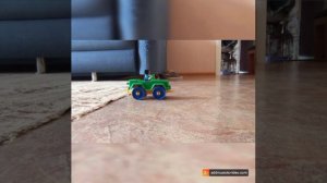 Погоня (стоп моушен анимация)