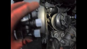 Замена клапана отопителя на  BMW 5 E60.
