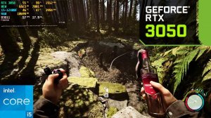 Sons Of The Forest : RTX 3050 8GB + i5-12400F : 1080p Ultra & High Settings, DLSS ON/OFF