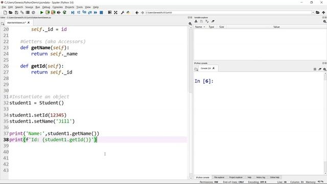 Python: Intro to Classes