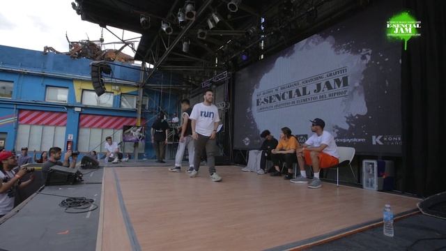 MATIAS IBAÑEZ vs NATHAN Semi Final Hip Hop Dance E-sencial Jam 2017 смотреть онлайн
