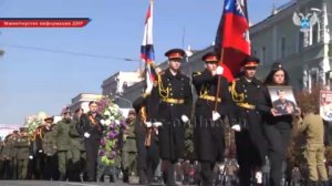 В центре Донецка состоялось траурное шествие в память «Моторолы»