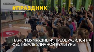Барнаульский парк "Изумрудный" преобразился на фестивале уличного искусства "Связь"