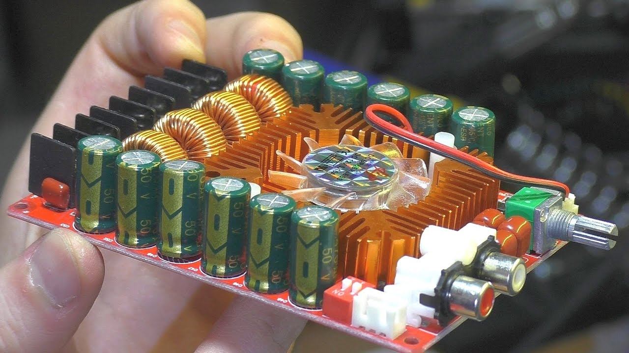 Посылочка из Китая. Усилитель 2х160Вт на м/с TDA7498E: ОБЗОР, МОЩНОСТЬ и ЗВУЧАНИЕ смотреть онлайн