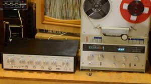 Колонки "Радиотехника S-90" и усилитель "Барк-001с"