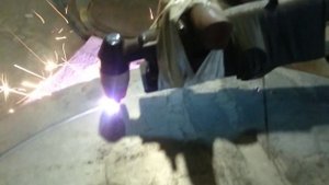 Самодельная установка на плазменный резак для резки окружностей разных диаметров