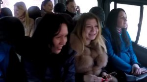 Сумишевский в маршрутке за рулём