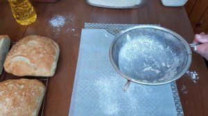 Чиабатта. Без долгого замеса. Без опары. Без закваски. Очень вкусный хлеб. Готовлю через день
