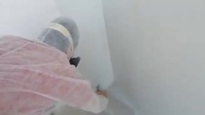 Покраска квартиры бюджетным окрасочным аппаратом HYVST GSGH-6
