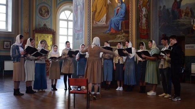 Молодежный хор Тверской епархии. Видеозапись Богослужения.