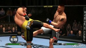 UFC 2009 Undisputed (Xbox 360) - Brock Lesnar vs Heath Herring (HD 720p)