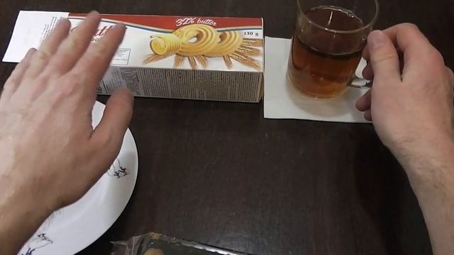 Польское масляное печенье Butter Cookies от TM Chojecki смотреть онлайн