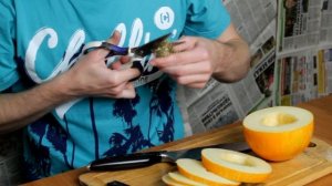 Как сделать ЧАШУ из ДЫНИ | Треш Кальян #1