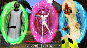 Выбери правильный портал БАБКА ГРЕННИ или СКРОМНИК или СКУЛЬПТУРА в МАЙНКРАФТ