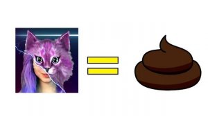 Кошка Лана говно