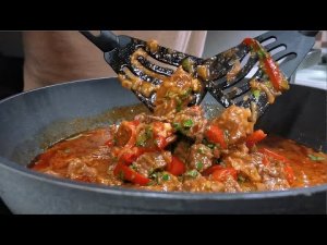 Такое вкусное МЯСО ПО-КАВКАЗСКИ хоть каждый день готовь и с разными гарнирами подавай! Очень просто!
