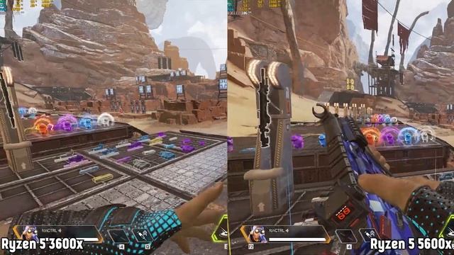 Ryzen 5 3600x vs Ryzen 5 5600x - Обзор и Тест в играх смотреть онлайн
