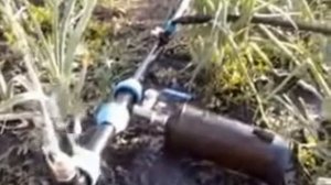 Работа  гидроударного насоса