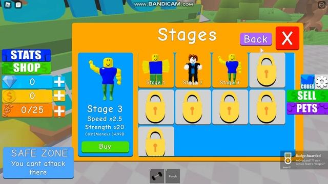 Я зашел в новую игру ?Weight Lifting Simulator⚡ смотреть онлайн