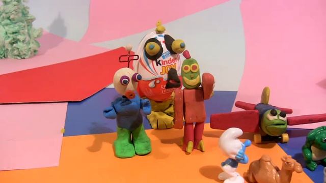 Как сделать мультик с ребенком за 15 минут. Из игрушки Kinder Surprise смотреть онлайн