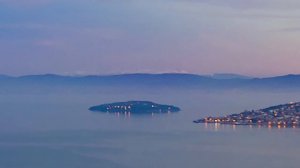 İSTANBUL'DAN ULUDAĞ GÖRÜNTÜLENDİ