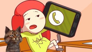 В ШКОЛЕ у меня НЕ было ТЕЛЕФОНА? Анимация Вэлл -  Реакция на Вэлл