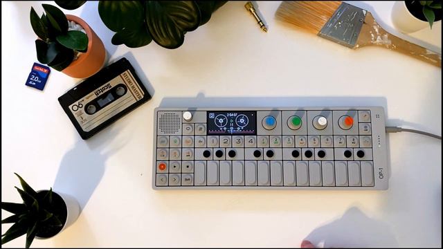 lofi hip hop beat on the OP-1 with jazz samples смотреть онлайн