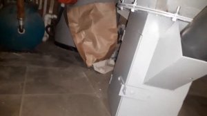 Пеллетная горелка Бизон Альфа 50кВт в котле Зота Тополь М 60 кВт