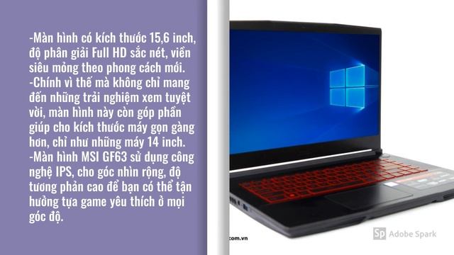 Đánh giá nhanh MSI GF63 8RC-203VN/I5-8300H ☑ Khuyến mãi khủng! смотреть онлайн