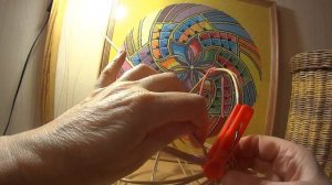 Белорусское лукошко Доделываю каркас и плету замки