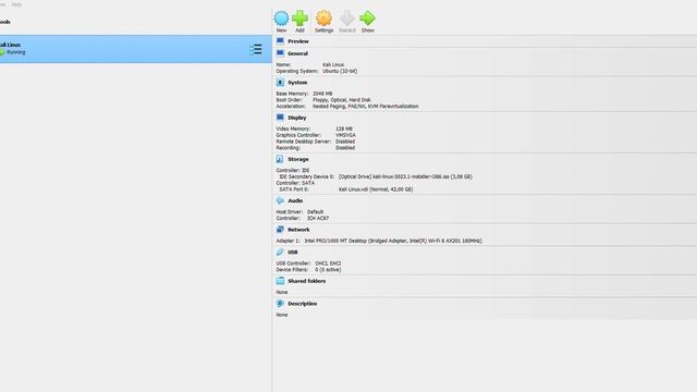 Oracle VM VirtualBox Manager 2023 05 31 00 07 41 смотреть онлайн