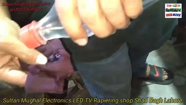 How to Repair LED TV Panel Having Black Spots|Samsung Chaina LED TV|40 inch|#amazinghandworkchanal смотреть онлайн