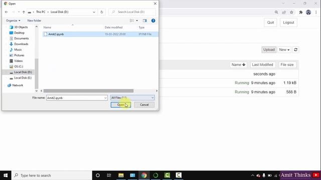 How to Import ipynb file in Jupyter Notebook Anaconda (2022)