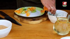 Простые рецепты- фаршированные цветки цукини_2.
