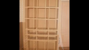 Мебель из картона - Шкаф -Furniture cardboard