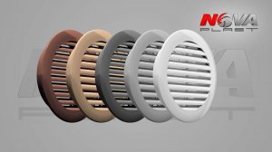 Вентиляционная решетка NOVAplast