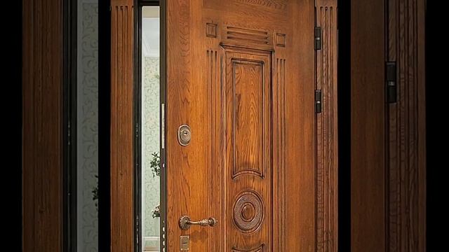 Декоративные панели из массива дуба для металлических дверей. смотреть онлайн