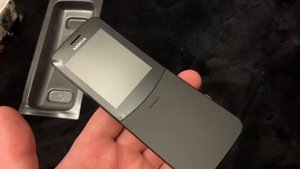 Распаковка Nokia 8110 4G