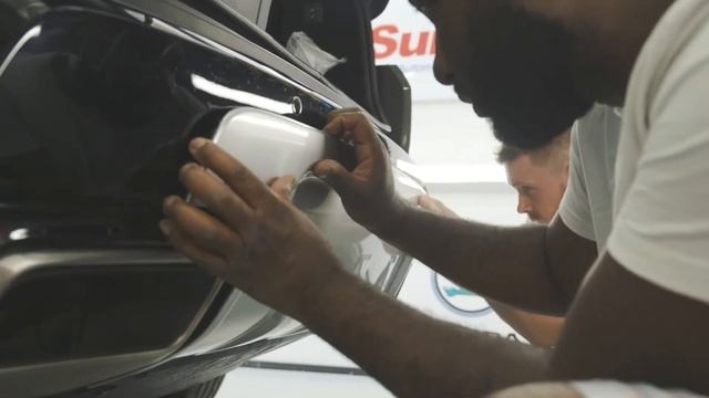 Range Rover Sport Full Wrap With Door Shuts & Returns - Oracal 970 Silver Lake смотреть онлайн