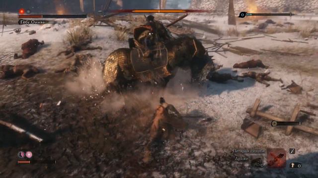 Sekiro Shadows Die Twice русская озвучка на ПК с клаво мышью 8 Всадник на коне