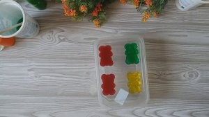 Желейные мишки. Мыло из желейной основы от Выдумщиков.