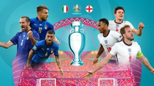 Футбол Чемпионат Европы 2021. Италия - Англия.Финал