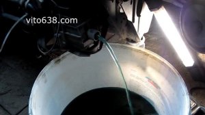 Слив антифриза Vito 638