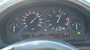 BMW 535i V8 e39 acceleration 0-220km/h