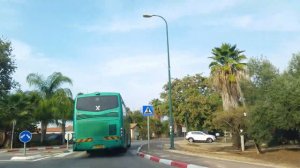 Mercedes Benz Oc500 Barak 21 on Route 85 (for Pupils) at Moshav Tzafria