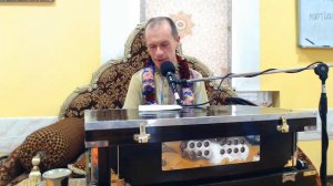 Воскресная лекция (День ухода Шрилы Мадхавы Ачарьи) - ЕМ Амала Харинам прабху - (29.01.2023)