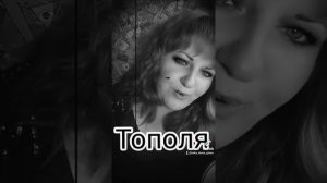 Тополя, тополя все в пуху . Потерял я любовь не найду, потерял я любовь и девчонку свою ...