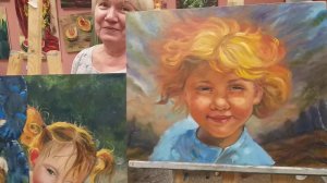 Как нарисовать портрет маслом часть 3. Результаты участников Мастер-Класса. Портрет маслом за 1 день