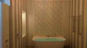 Санузел в каркасном доме.